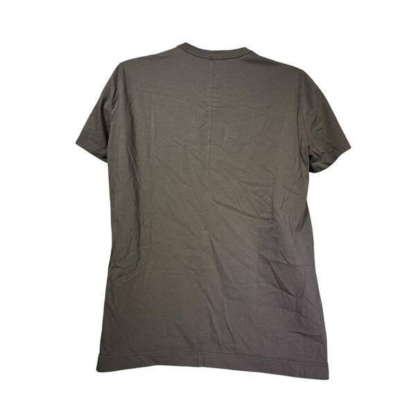 rick owens lico S/S 24 Dust RU01D3265-JA gray short sleeve shirt Size S - Picture 2 of 13